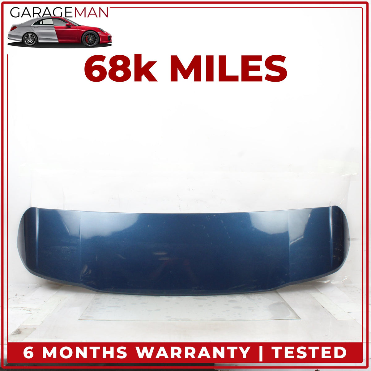 2018-2024 BMW X3 G01 SUV Rear Upper Tailgate Trunk Lid Spoiler Blue Metallic OEM