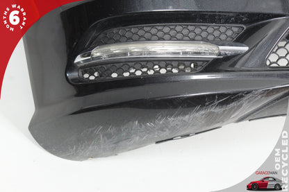 2010-2013 Mercedes-Benz S550 W221 Sedan Front Bumper Cover Assembly 2218801305 MAGNETITE BLACK