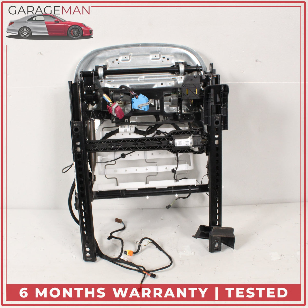 2014-2020 Mercedes X156 GLA250 Front Left Seat Track Rail Frame w/ Motors OEM
