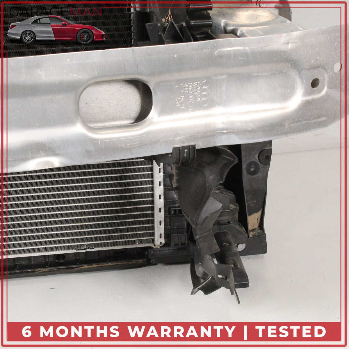 2017-2024 Audi A4 Front Cooling Radiator Core Support Fan Blade Assembly OEM