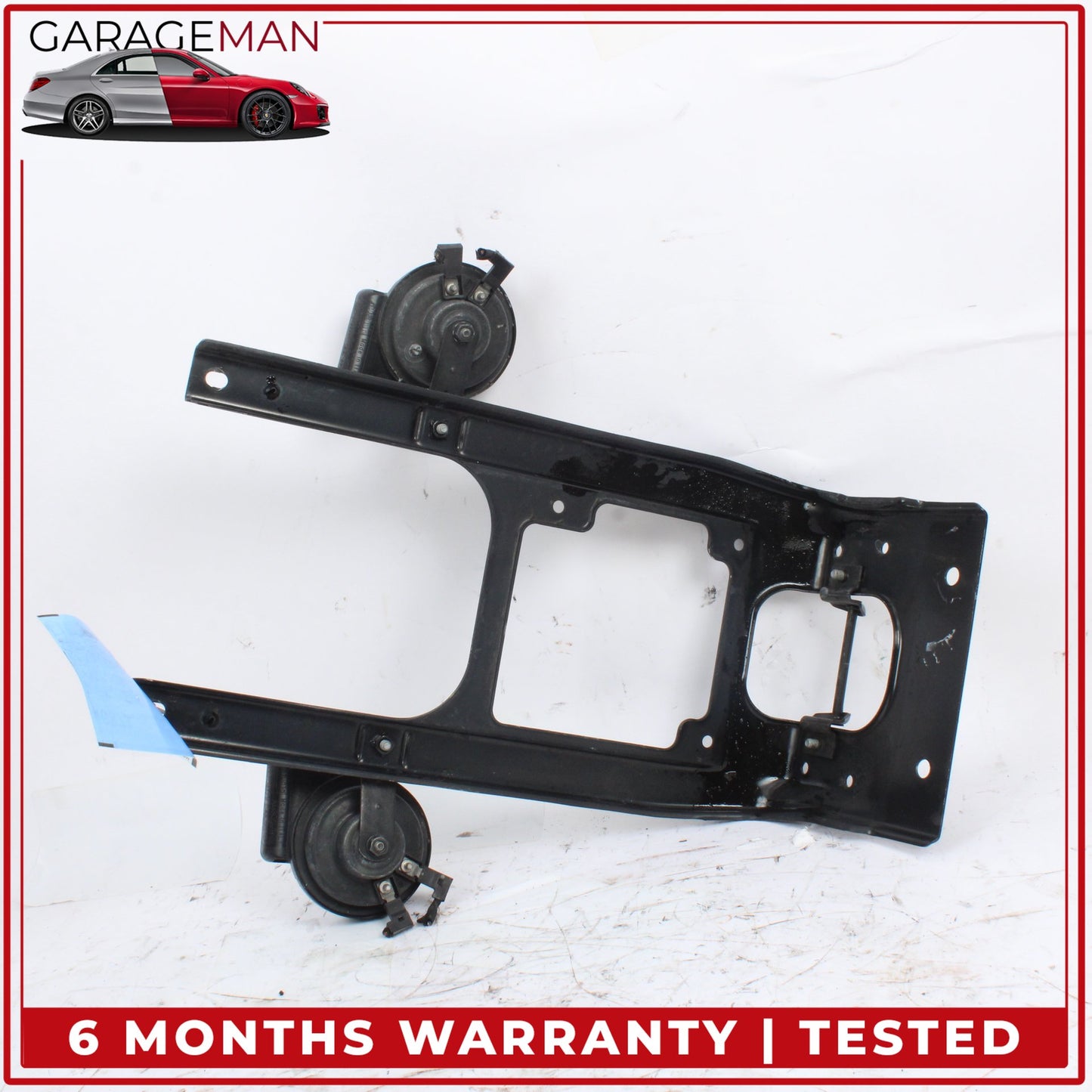 2006-2012 Mercedes W164 ML350 Center Radiator Core Tie Bar Support w/ Horn OEM