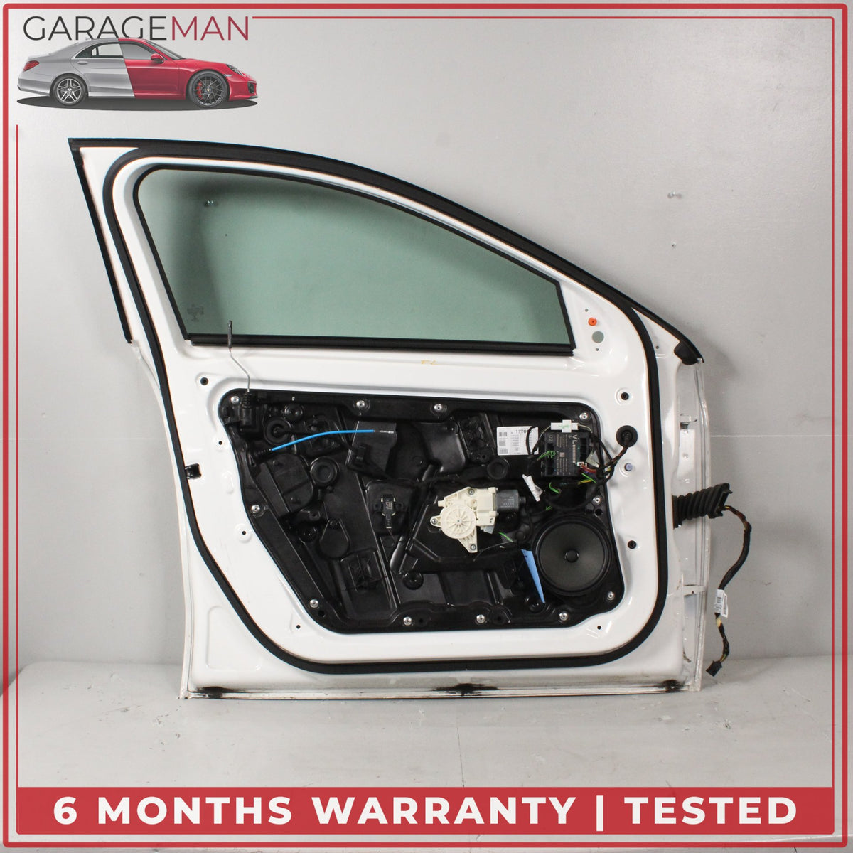 2015-2020 Mercedes X156 GLA250 Front Left Side Complete Door Polar White OEM