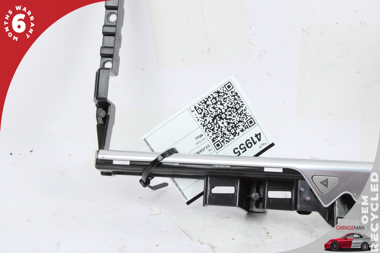 2012-2020 Tesla Model S Front Display Screen Trim w/ Switches 600890600C OEM