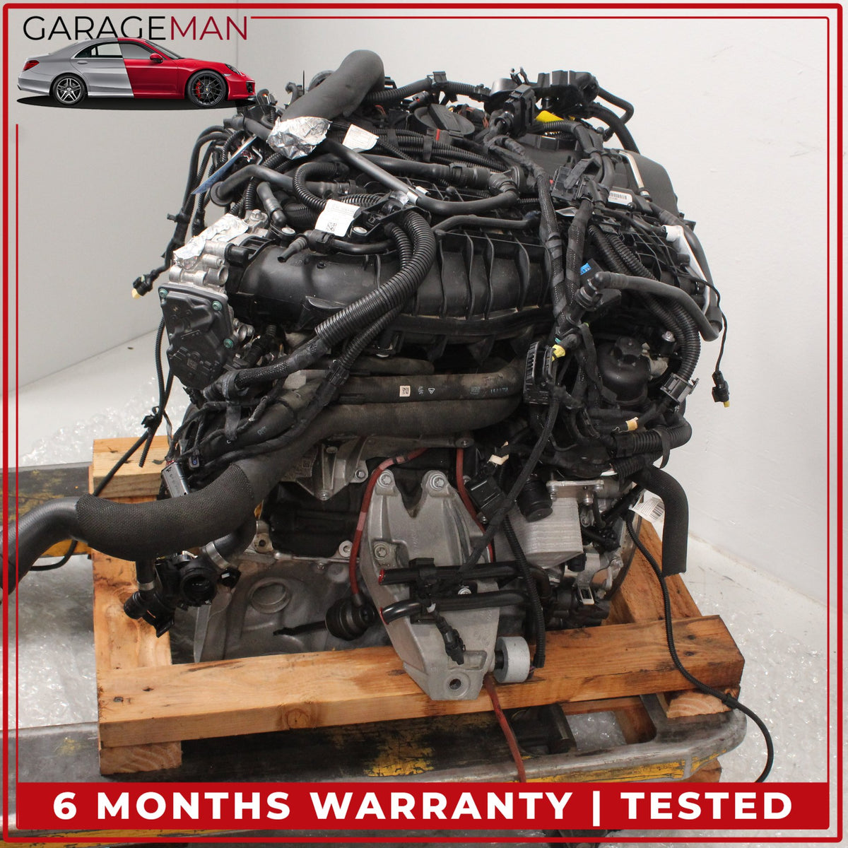 2018-2020 BMW 530e G30 RWD 2.0L Engine Motor Assembly XB1142M0 OEM 61K