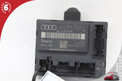 2007-2015 Audi Q7 Front Right Side Door Control Module 4L0959792B OEM