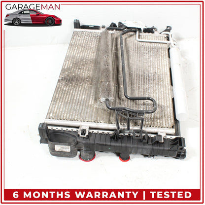 2006-2009 Mercedes-Benz E350 W211 Sedan Engine Cooling Radiator AC A/C Condenser 2115003702 OEM