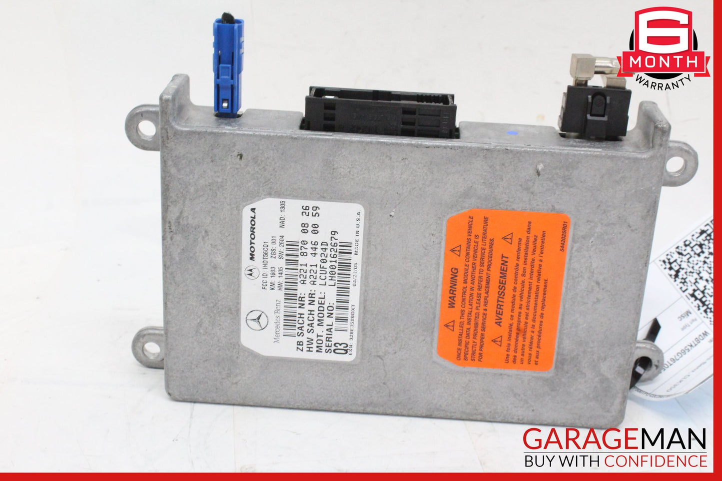 2006-2014 Mercedes W209 CLK350 Voice Communication Control Module 2218700826
