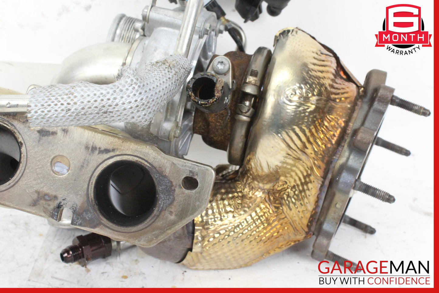 2013-2018 Audi S7 S6 A8 Quattro Right Side Turbocharger Manifold 079145704E OEM