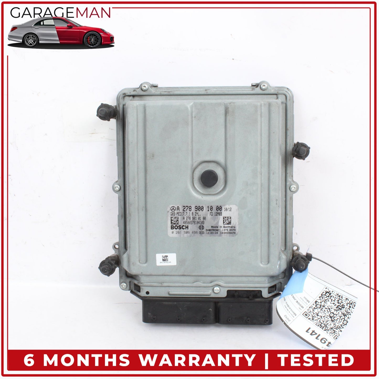 2011-2014 Mercedes W216 CL550 M157 M278 ECU Engine Control Module Unit OEM