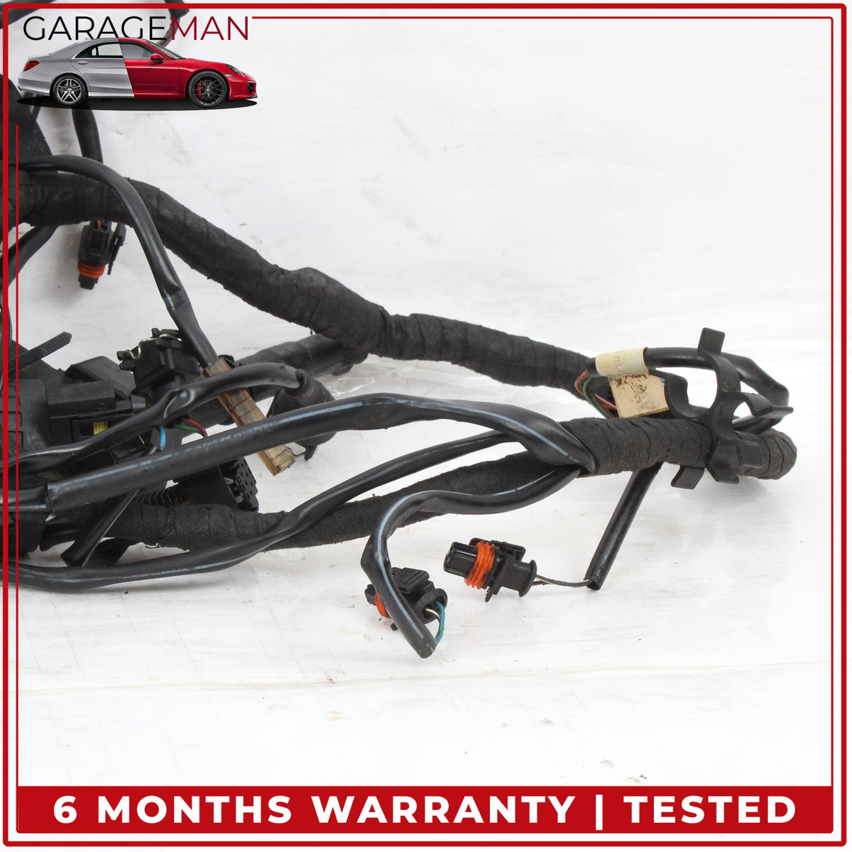 1999-2001 Porsche 911 Carrera Engine Wiring Harness w/ 6 Ignition Coils Set OEM