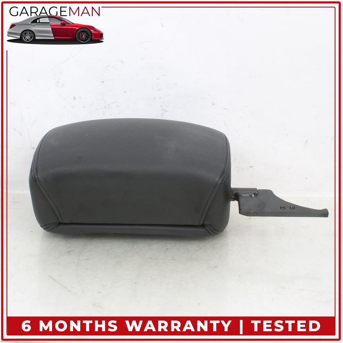 2004-2007 BMW 650i E64 RWD Front Left & Right Headrest Black OEM