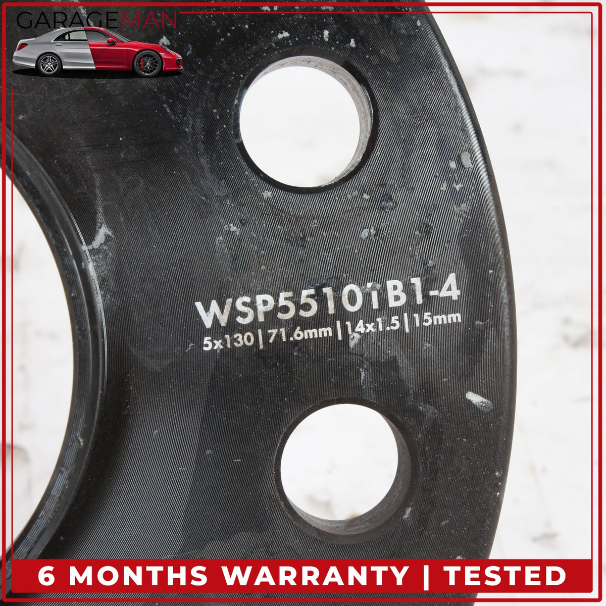 2000 Porsche 911 Carrera RWD Wheel Spacers YHT Auto WSP55101B1-4 5x130 71.6mm