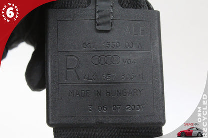 2007-2015 Audi Q7 Right Rear Side 2nd Row Seat Belt 4L0857806H OEM