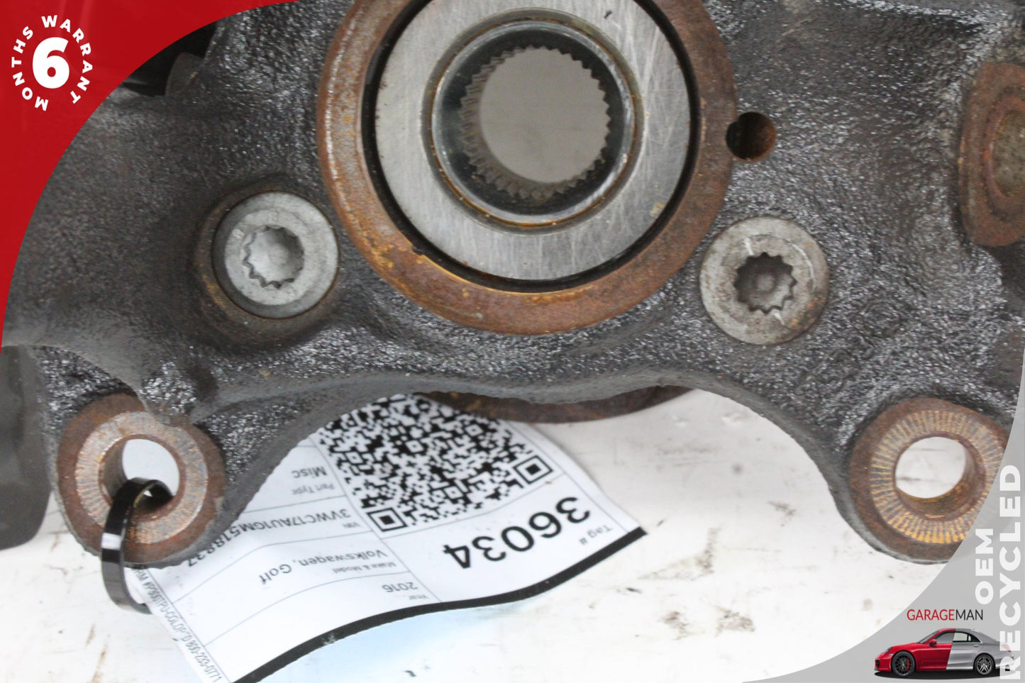 2015 - 2025 Volkswagen Golf MK7 - BA BV Station Wagon Front Right Spindle Knuckle Wheel Hub 5Q0407254A Genuine