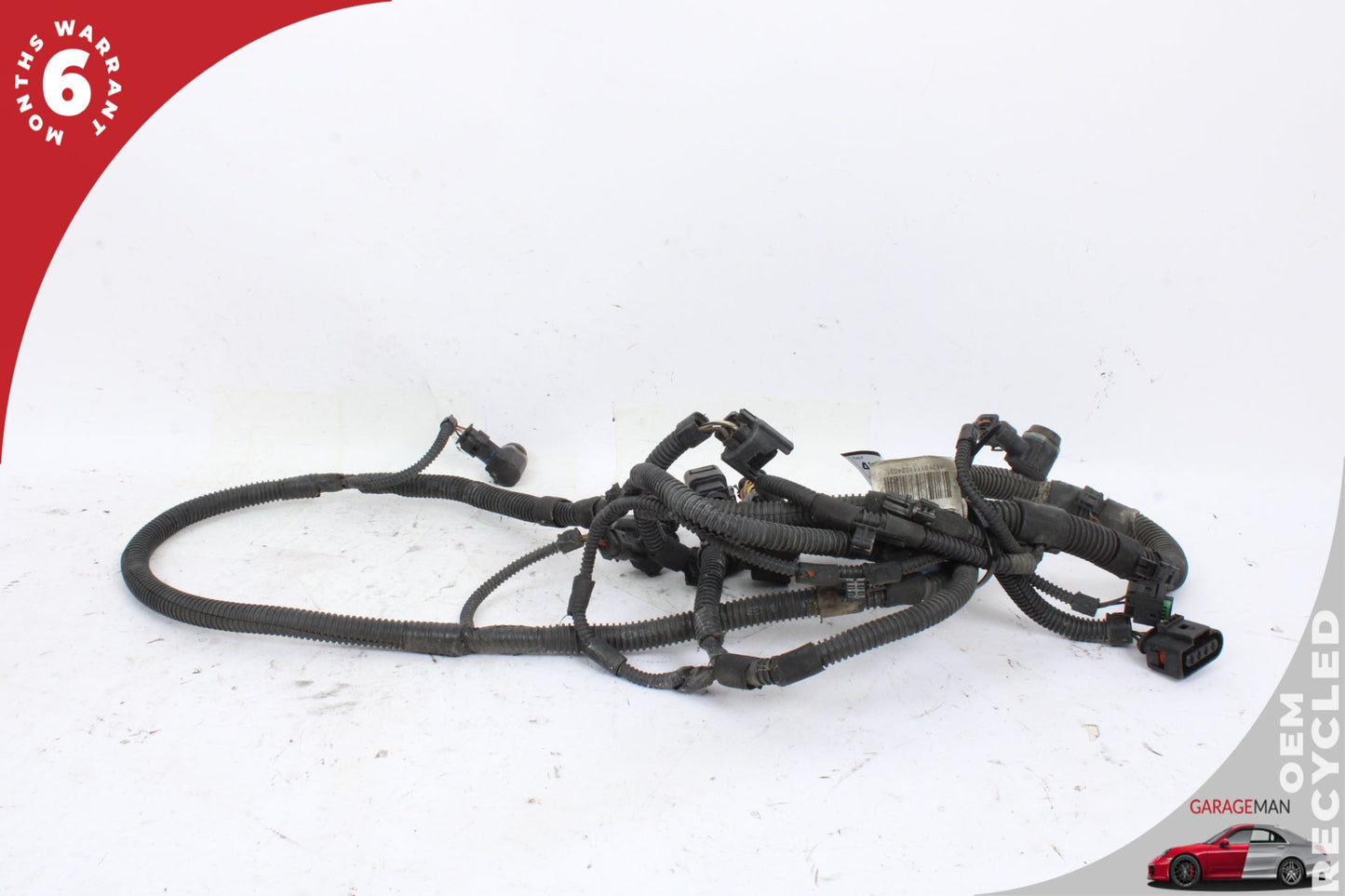 2011-2014 Porsche Cayenne 958 Front Bumper Wire Harness w/ 4 Parking Sensors OEM