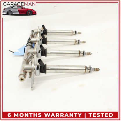 2011-2018 Mercedes W216 CL550 Fuel Injection Rail Line w/ Injectors Left Side