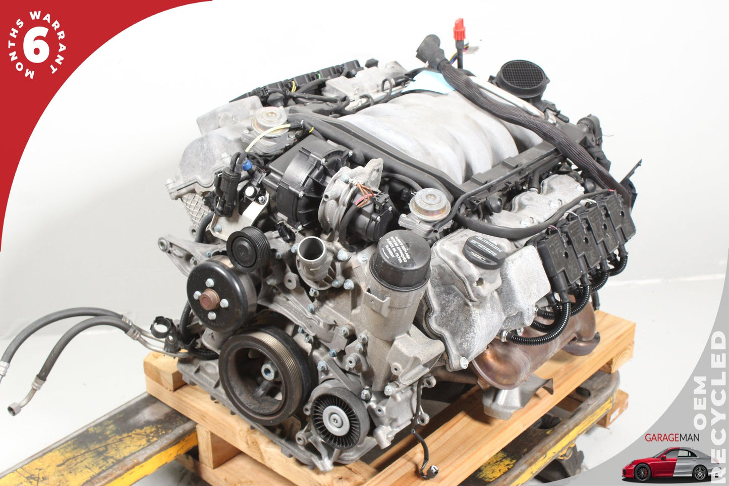 2003-2008 Mercedes-Benz SL500 R230 RWD Engine Long Block 1560101305 OEM