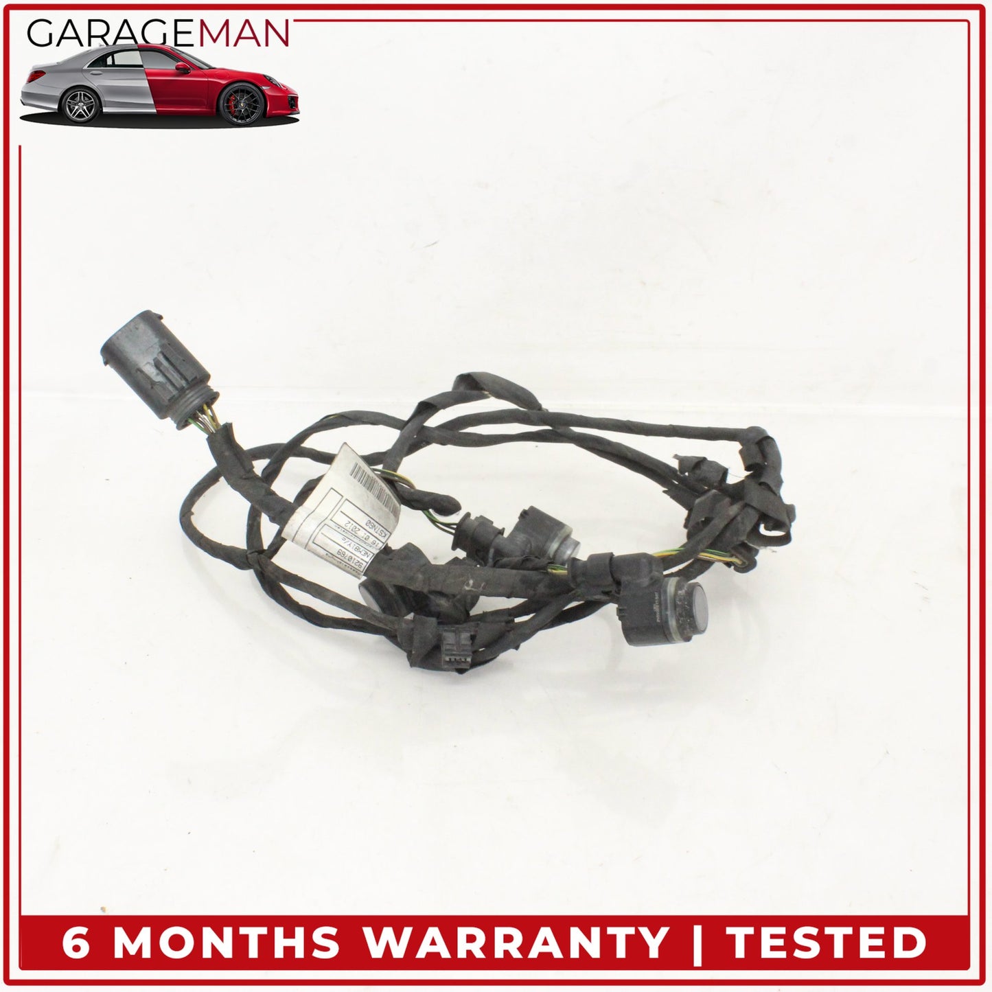 2010-2013 BMW 550i 535i GT Front Bumper Parking Sensor Wire Harness 9210769 OEM
