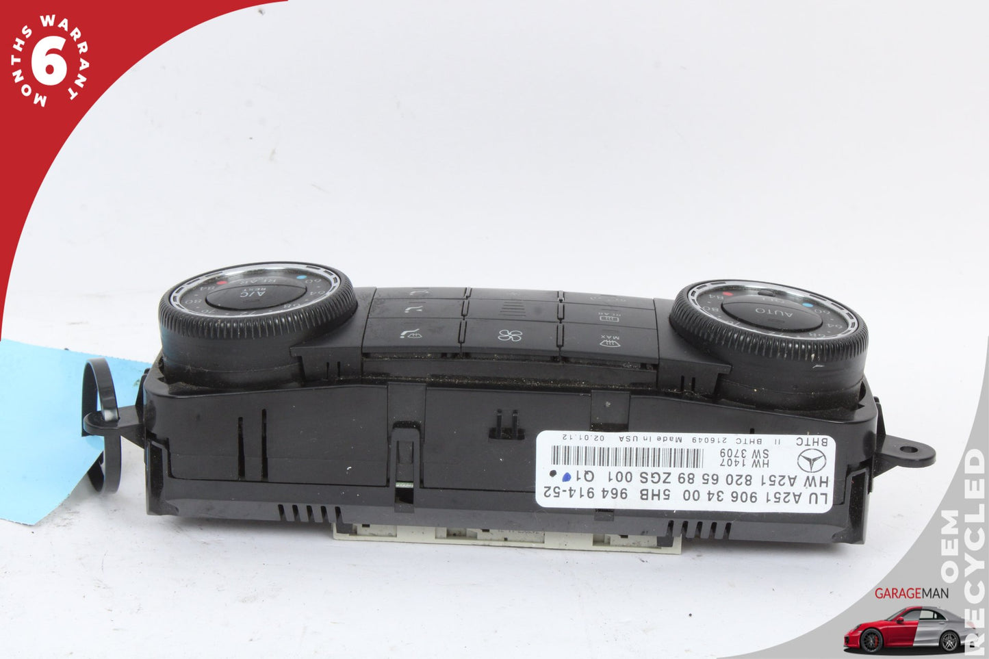 2007-2012 Mercedes X164 GL450 A/C Heater Climate Control Switch 2519063400 OEM