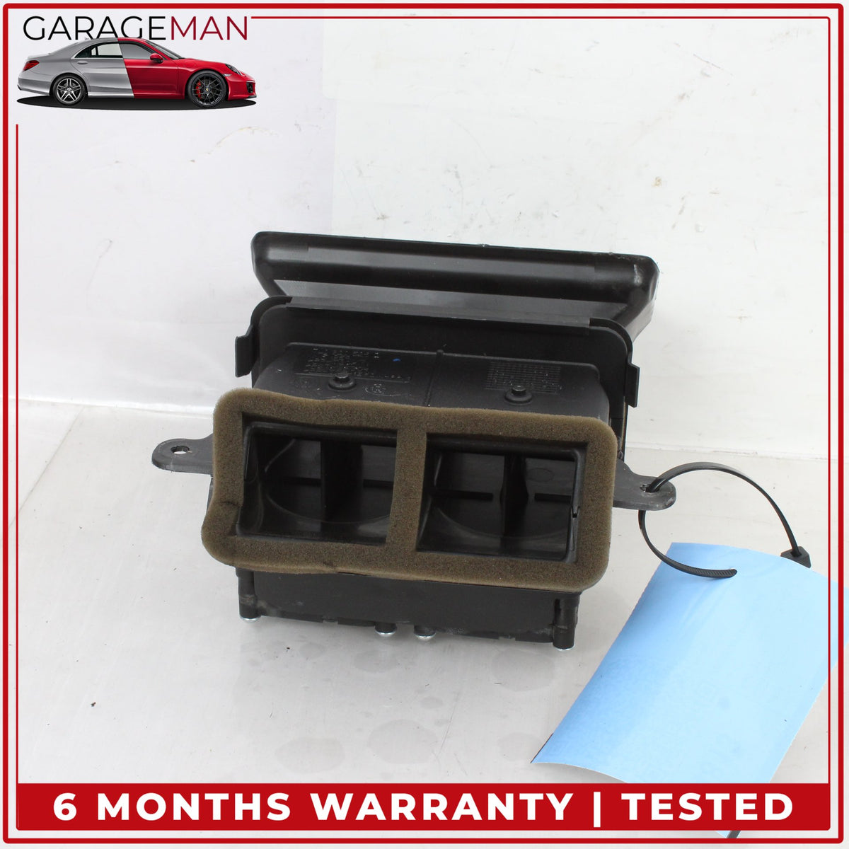 2007-2015 Audi Q7 Rear Center Console HVAC Air Vent Duct Connector 4L0857042 OEM
