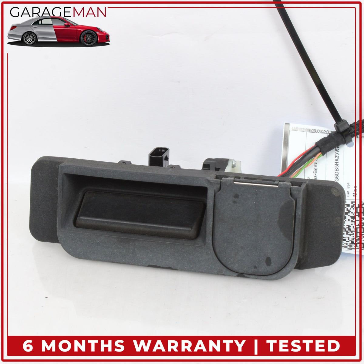 2014-2020 Mercedes W222 S550e Trunk Open Release Handle w/ Camera 2227500893 OEM