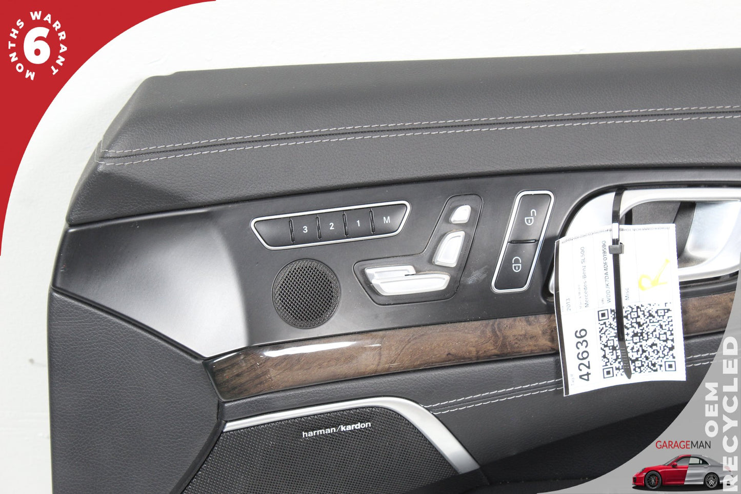 2013 Mercedes-Benz SL500 R231 Convertible Right Front Door Trim 2317205601