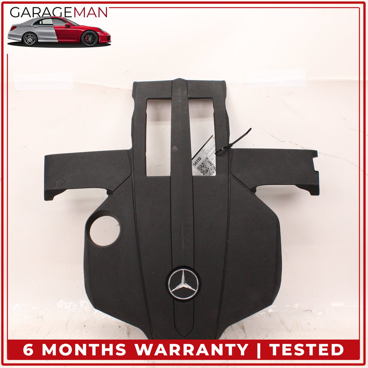 2010-2020 Mercedes W212 E400 S450 Engine Motor Cover Trim Panel 2760108904 OEM
