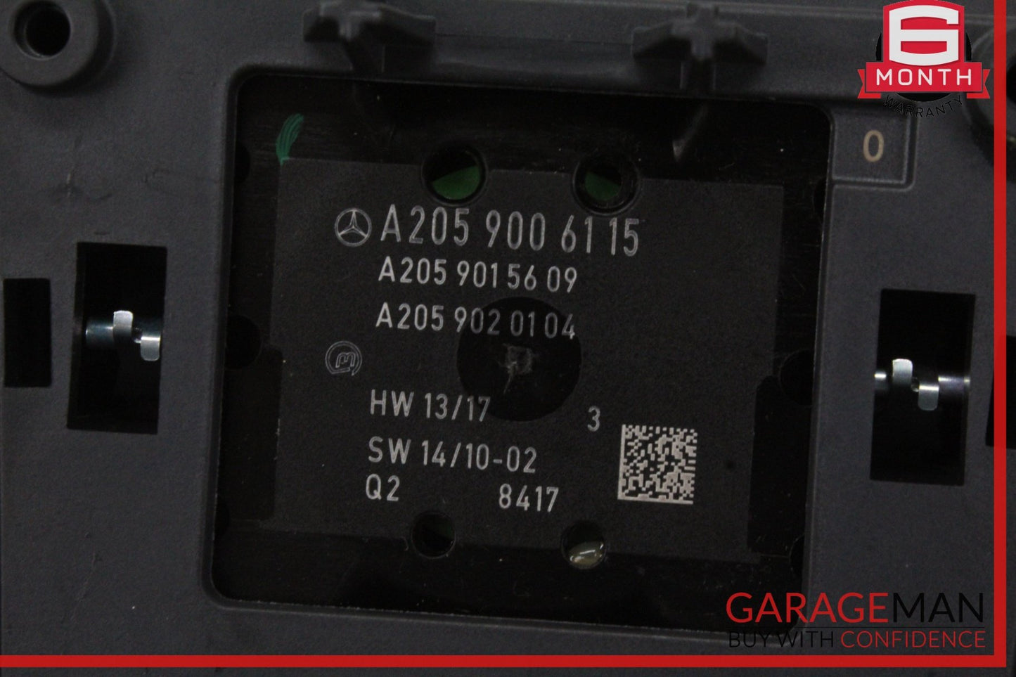 15-18 Mercedes-Benz C300 W205 Center Console Multi Function Switch 2059006115