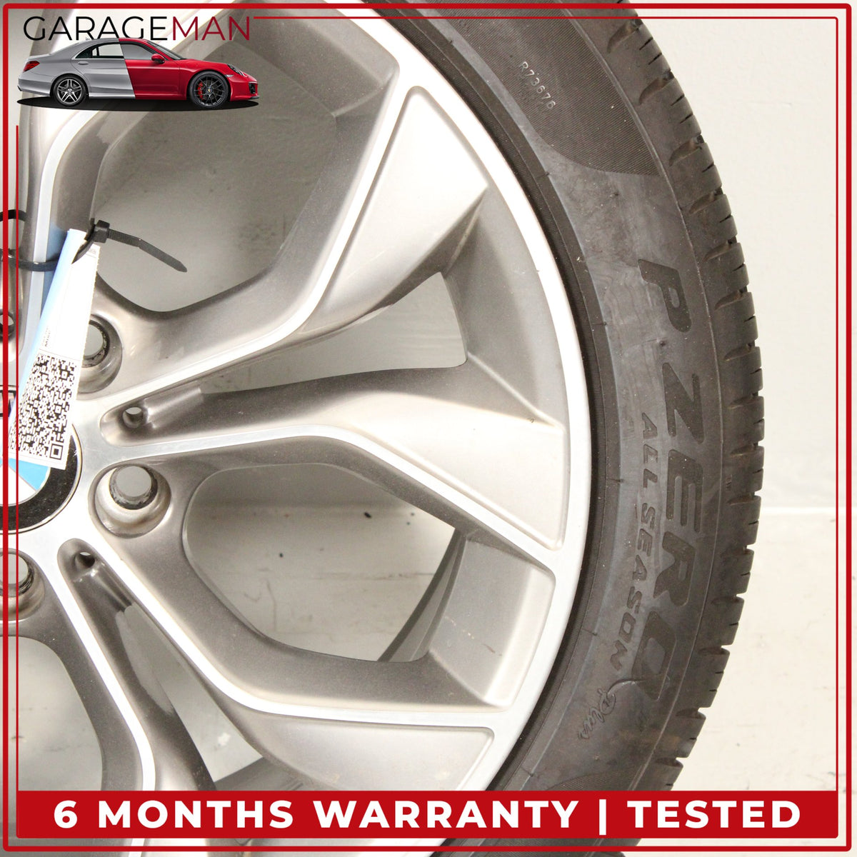 2011-2018 BMW X3 X4 F25 F26 Front or Rear Wheel Rim w/ Pirelli Tire 6862890 OEM