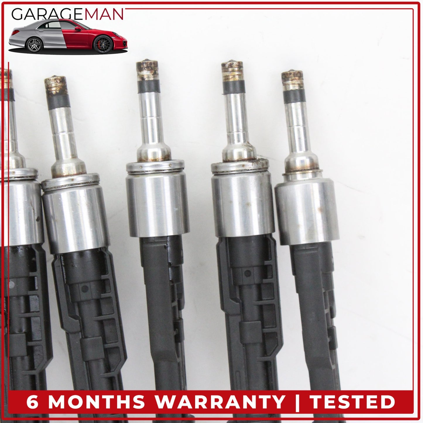 2014-2018 BMW X5 F15 AWD N63 Engine Fuel Injector Set of 8 8627842 OEM
