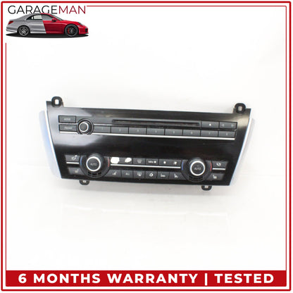 2011-2016 BMW 550i AC Temperature Climate Control Switch Audio Panel 9263718 OEM