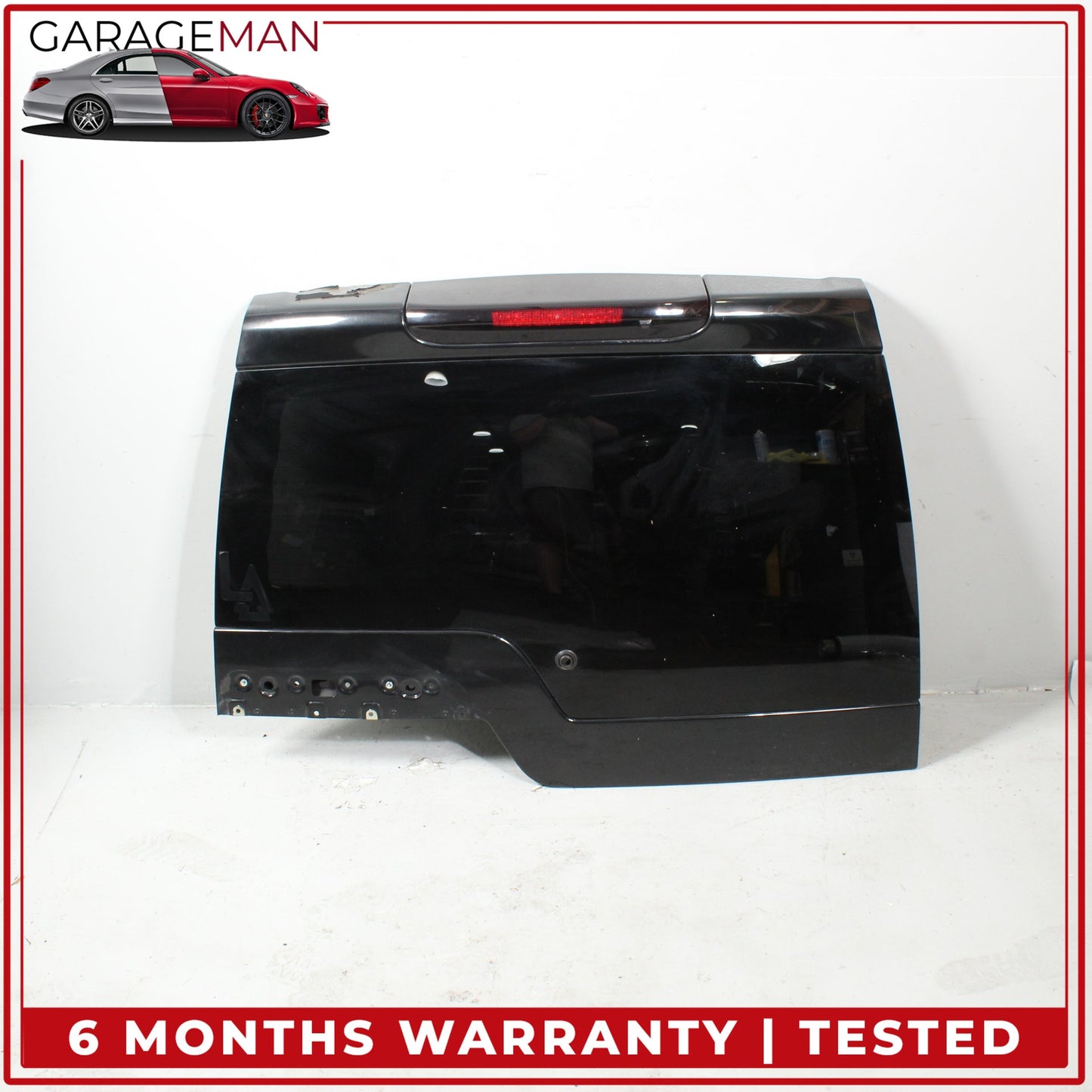 2005-2016 Land Rover LR4 L319 Rear Trunk Lid Panel Assembly Black Metallic OEM