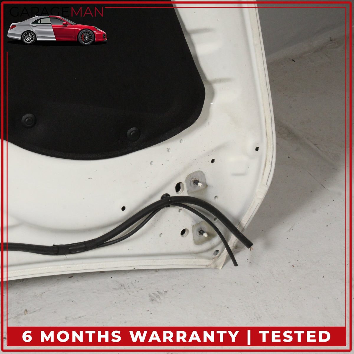 2014-2019 Mercedes C117 CLA250 Sedan Front Hood Bonnet Panel Calcite White OEM