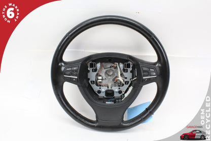 2009-2015 BMW 750i Front Left Driver Side Steering Wheel Black 9218379 OEM