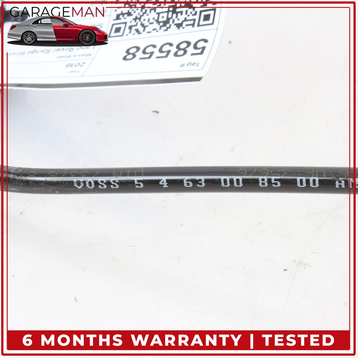 2014-2022 LR Range Rover Sport L494 Air Suspension Hose Line VOSS54630085AMK OEM