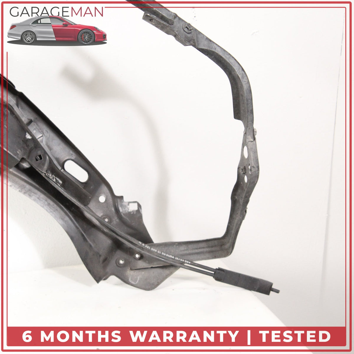 2010-2013 Mercedes W221 S550 Upper Radiator Core Support Headlight Bracket OEM