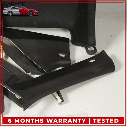 2009-2015 BMW 740i F01 Alcantara Headliner Pillars Visors Set 8035839 OEM