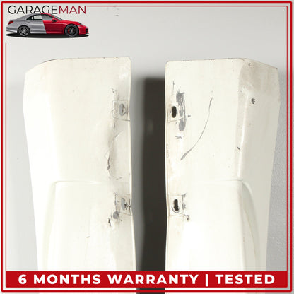 2008-2018 Maserati GranTurismo Left and Right Side Skirt Rocker Panel White OEM