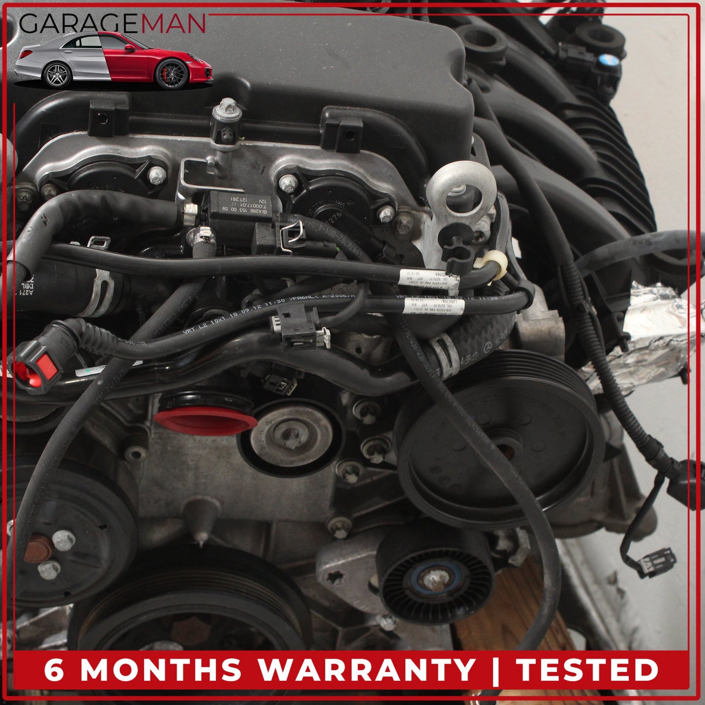 2012-2015 Mercedes W204 C250 M271 Engine Motor Assembly 1.8L I4 RWD OEM 117k