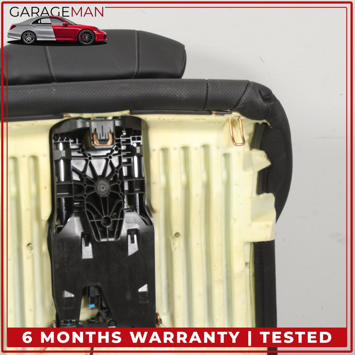 2014-2020 Mercedes W222 S550e Rear Upper Seat Cushion Cupholder Assembly OEM