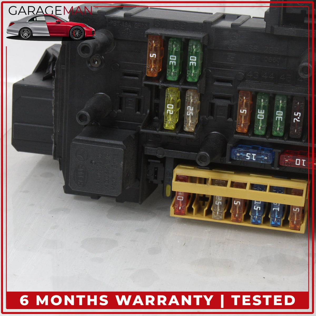 2010-2018 Mercedes W212 E350 Rear SAM Fuse Box Relay Module 2129009722 OEM