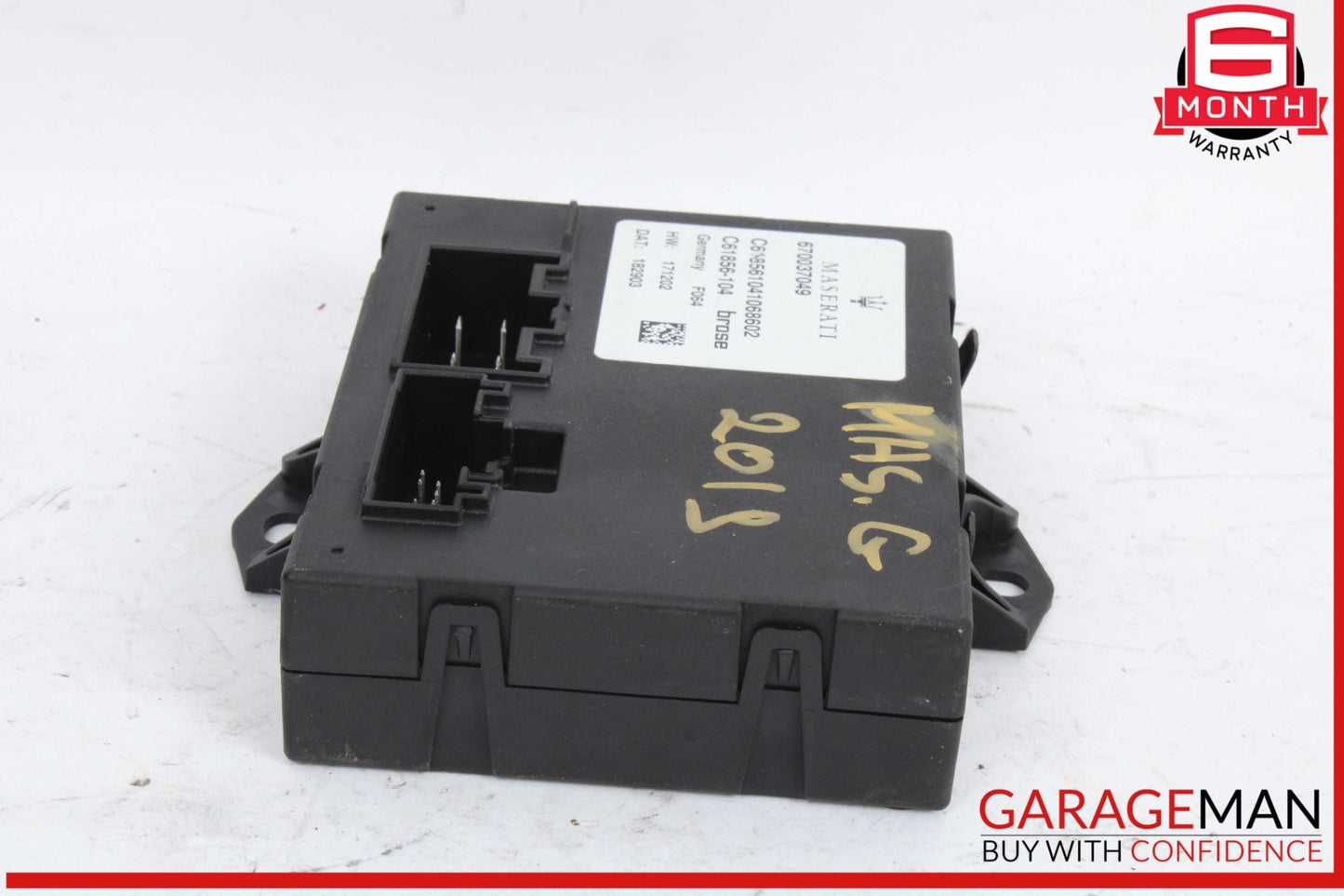 2017-2024 Maserati Ghibli Liftgate Control Module 670037049 Genuine