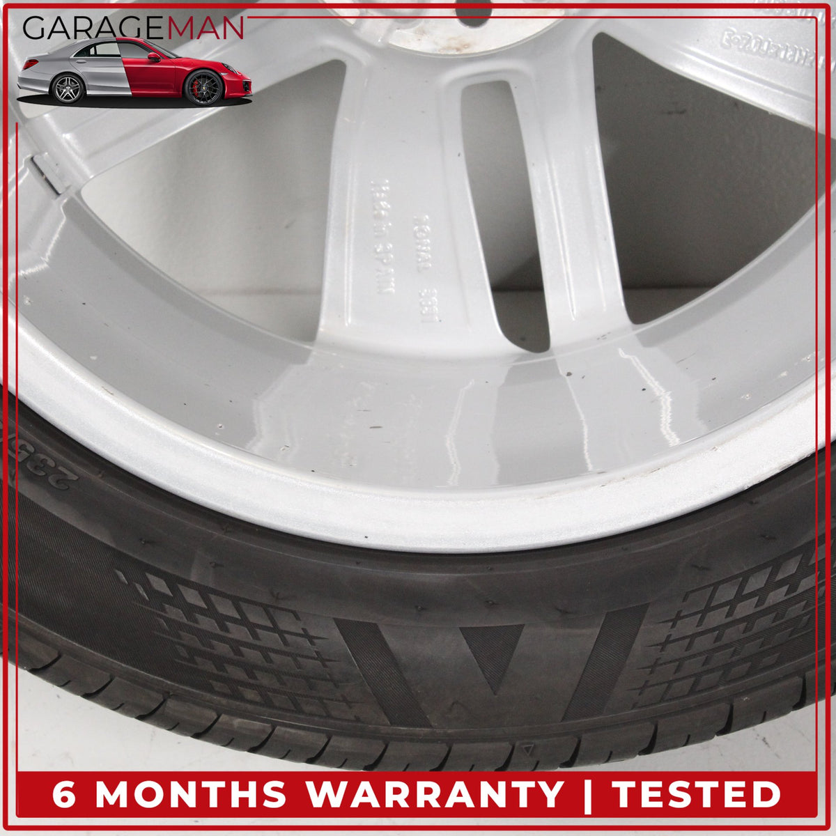 2016-2018 Audi Q3 Front or Rear Side Wheel Rim w/ Kumho Tire 7JX18H2 ET43 OEM