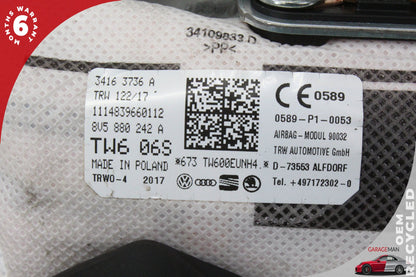 2015-2020 Audi A3 S3 / A3 Quattro Front Right Side Seat Airbag 8V5880242A OEM