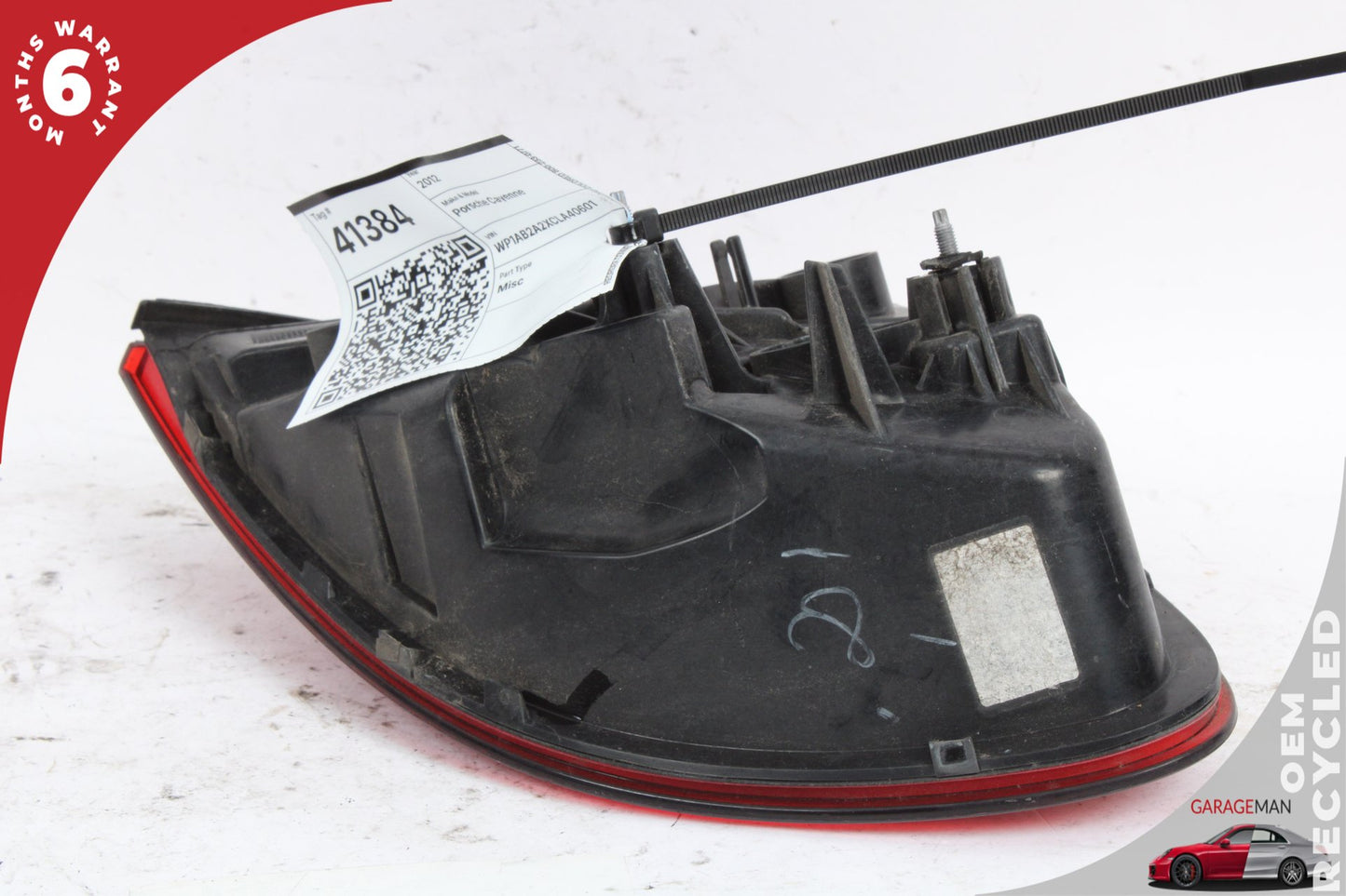 2011-2014 Porsche Cayenne 958 Rear Left Inner Tail Light Lamp 7P5945093L OEM