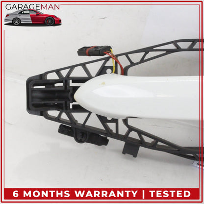 2019-2025 BMW M340i G20 Rear Left Driver Side Exterior Door Handle White OEM