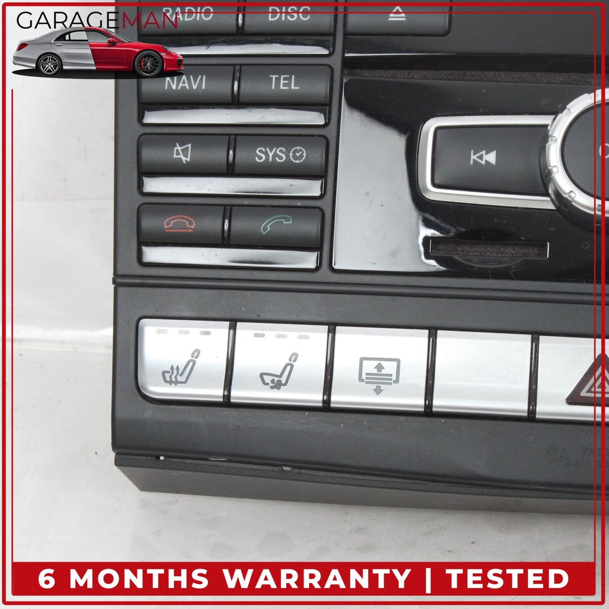 2015-2017 Mercedes W212 E400 Command Head Unit Navigation Radio 2129052204 OEM