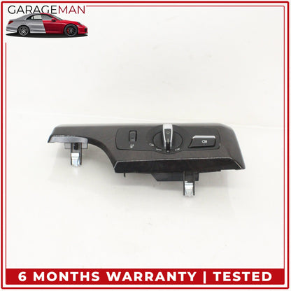 2010-2017 BMW 550i 535i GT F07 Front Left Headlight Control Switch 9195647 OEM