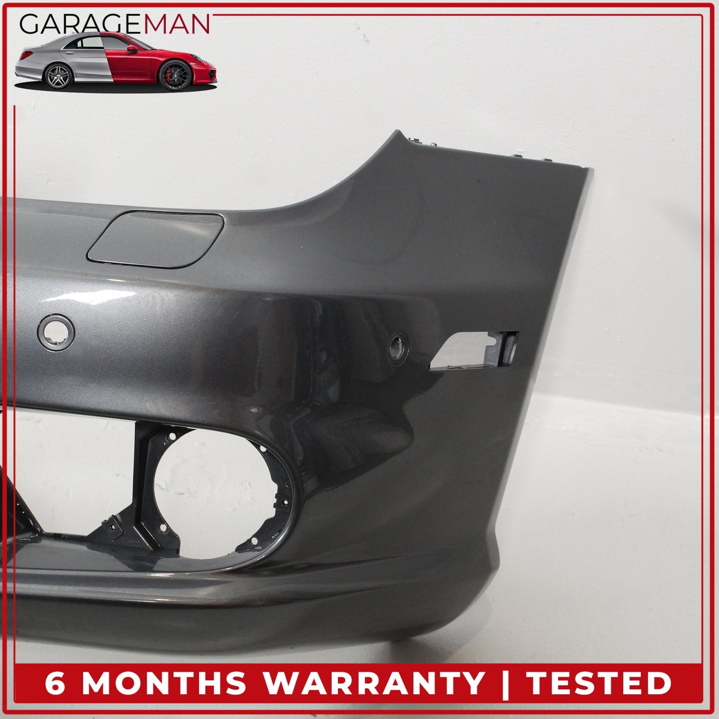 2006-2011 Mercedes W219 CLS550 CLS63 AMG Front Bumper Cover Gray Metallic OEM