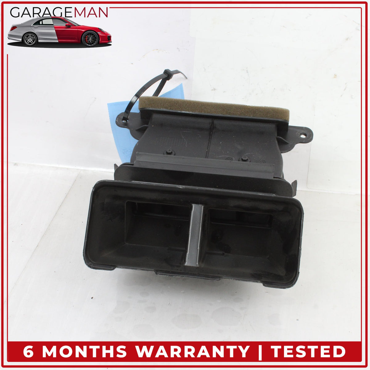 2007-2015 Audi Q7 Rear Center Console HVAC Air Vent Duct Connector 4L0857042 OEM